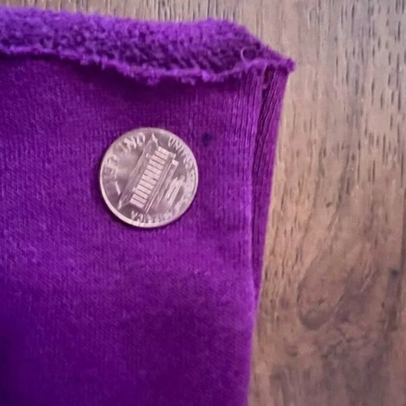 THE Vermont Country Store Plum Sweater Short sleeve Floral Book Print *Cropped* - Picture 6 of 6